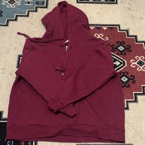 Burgundy Hoodie